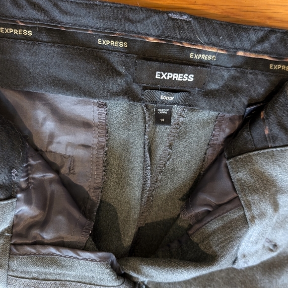 Express Editor pant in Grey size 14 - Picture 2 of 4